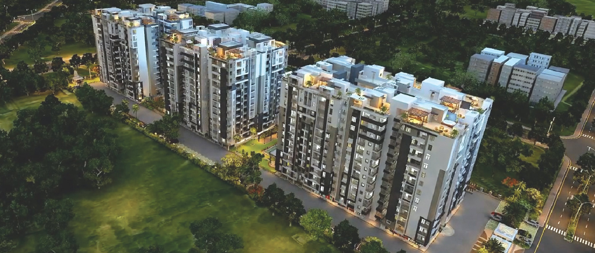 3 BHK in Exclusive 444